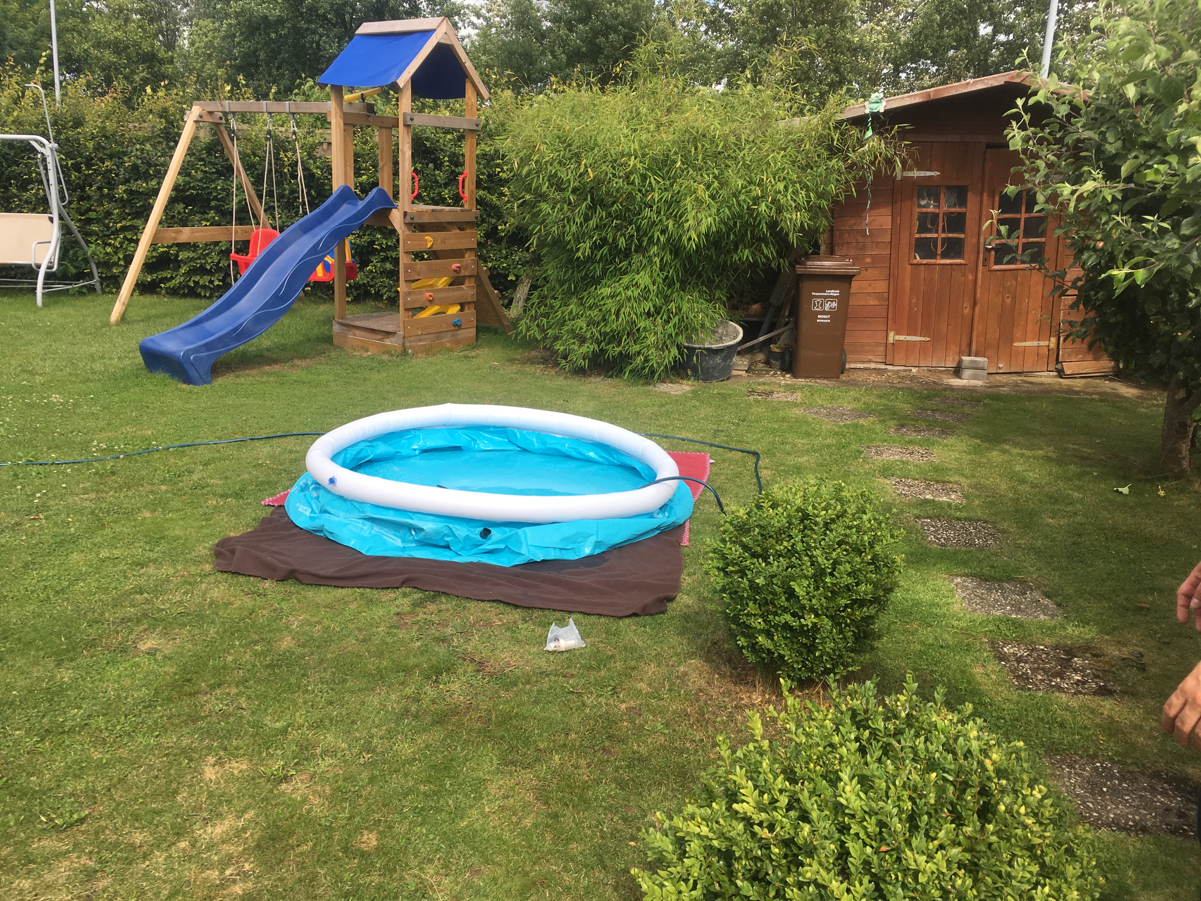 Der neue Pool